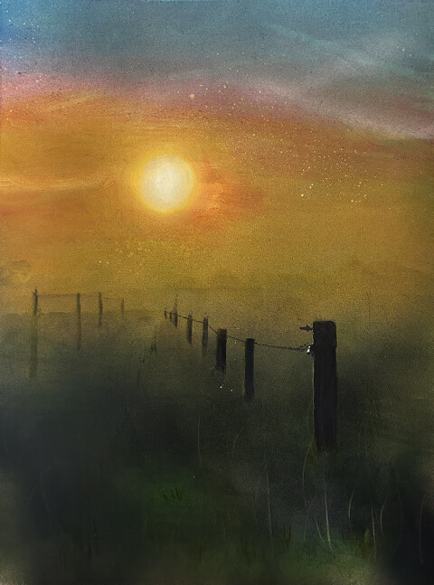 Meadow Fence Thursday morning